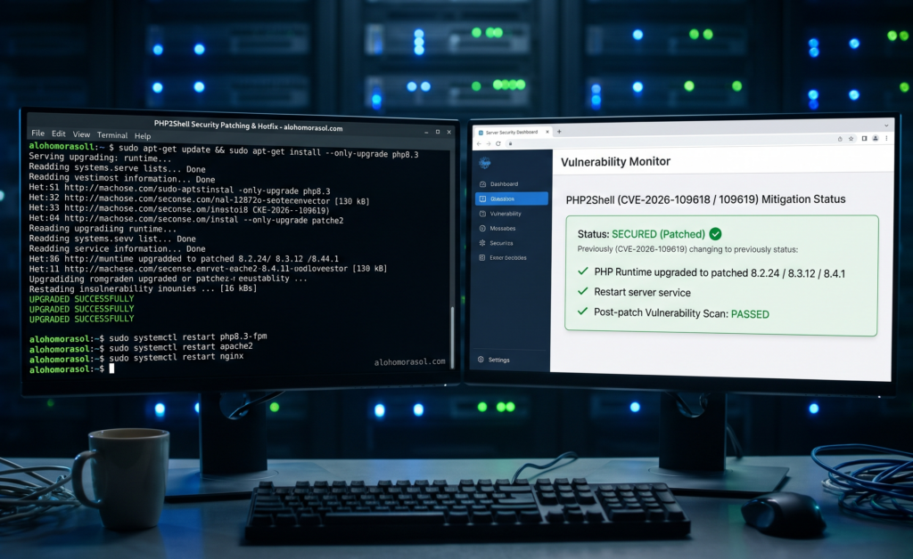 How to Fix the PHP2Shell Vulnerability on Your Website Server